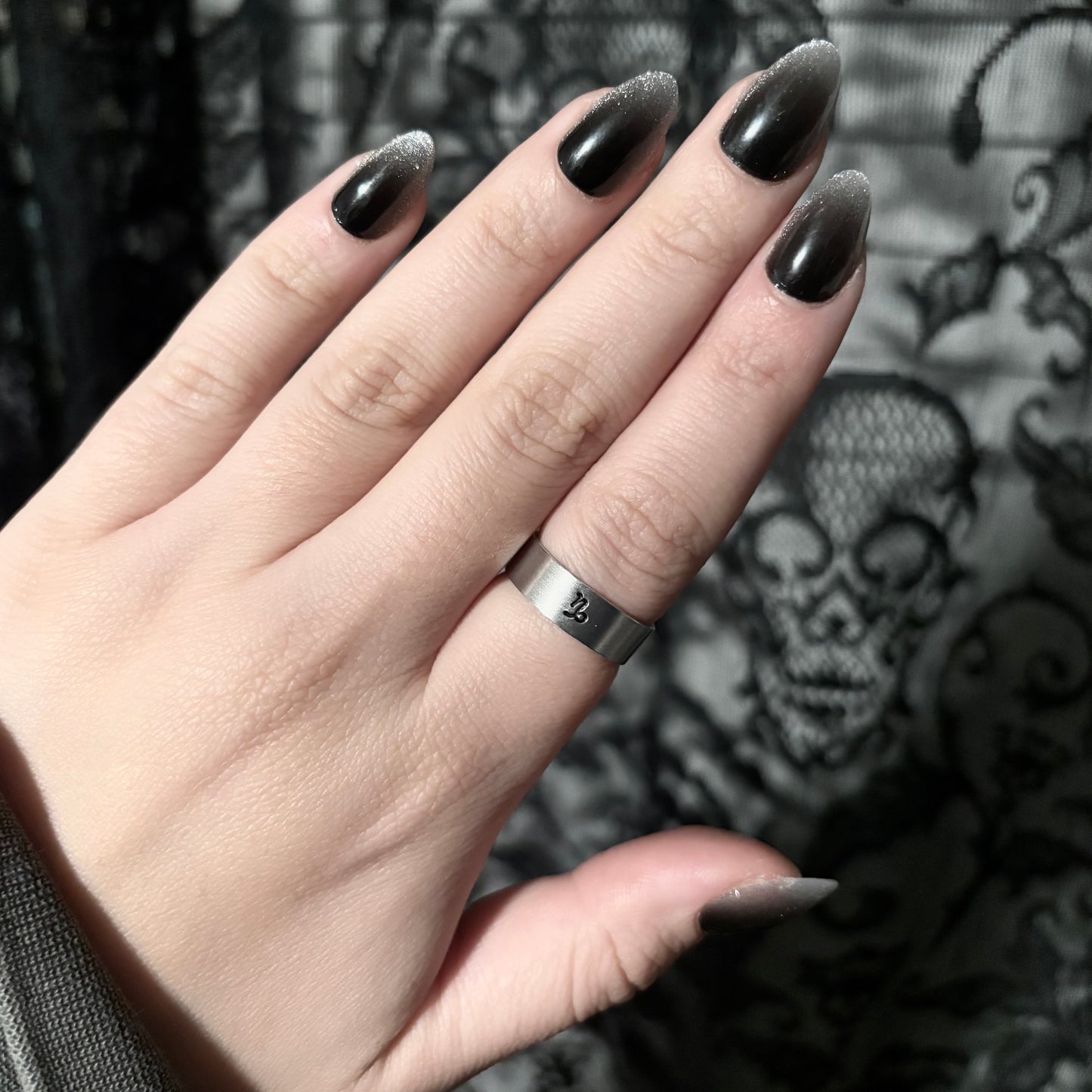 Capricorn Adjustable Ring (Aluminum)