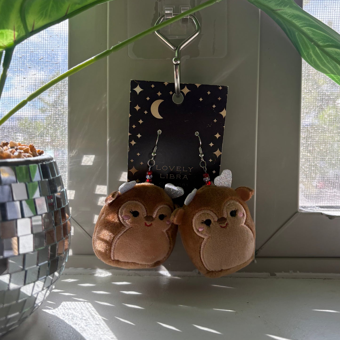 Dawn the Deer Squish Earrings
