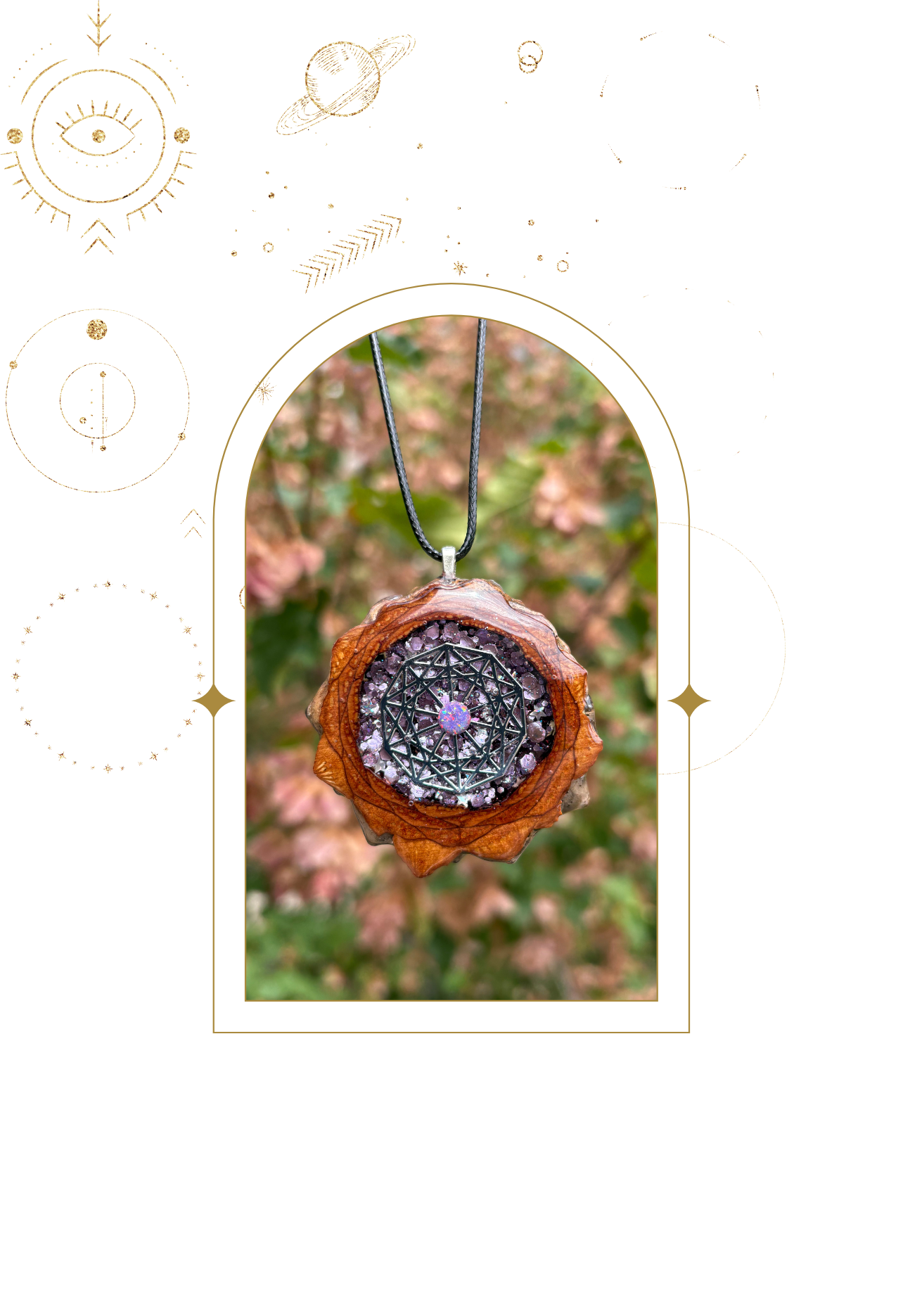 Pinecone Pendants