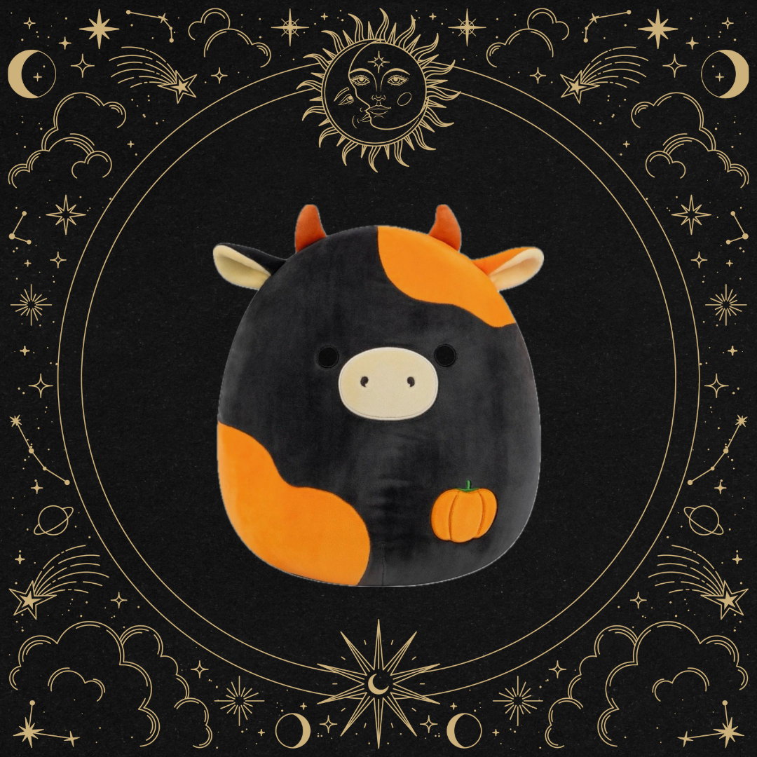 Jefferson the Cow Squish Jumbo Keychain