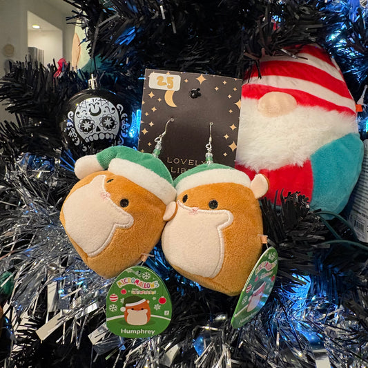 Humphrey the Hamster Squish Earrings