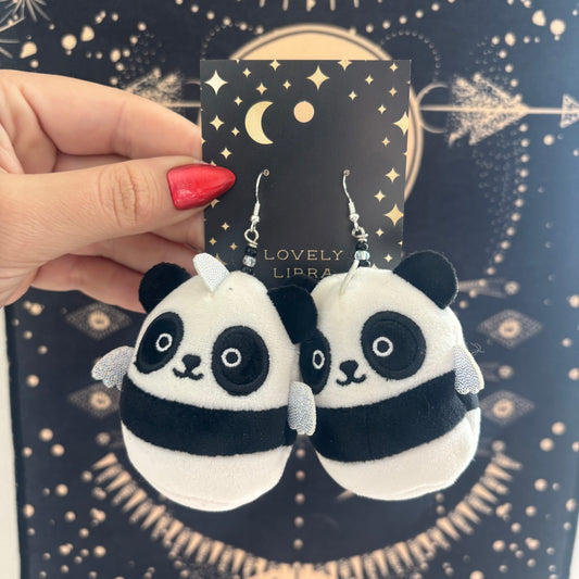 Kayce the Pandacorn Squish Earrings