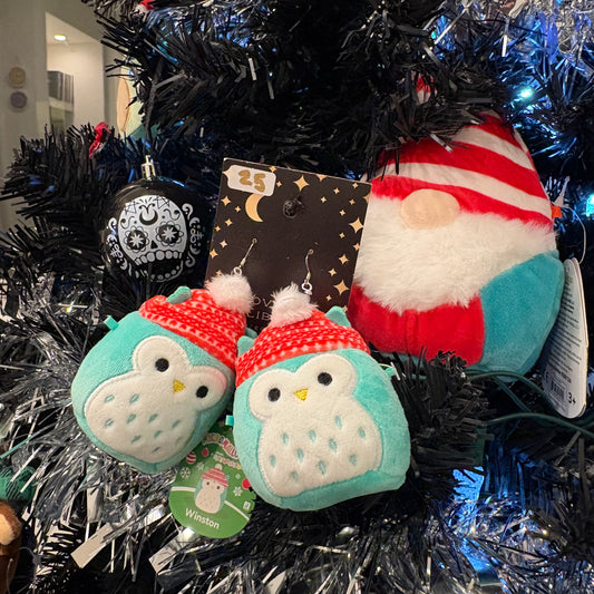 Winston the Owl Squish Earrings
