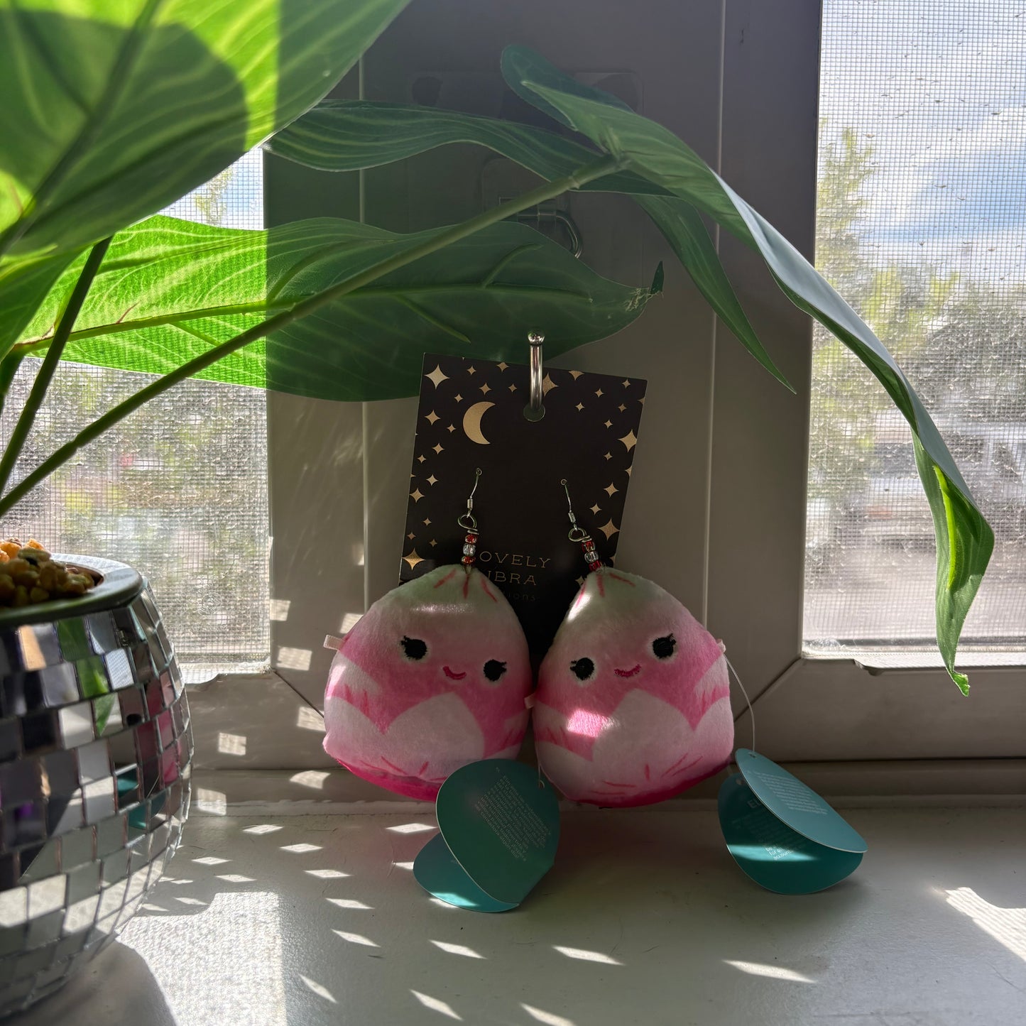Erin the Lotus Squish Earrings
