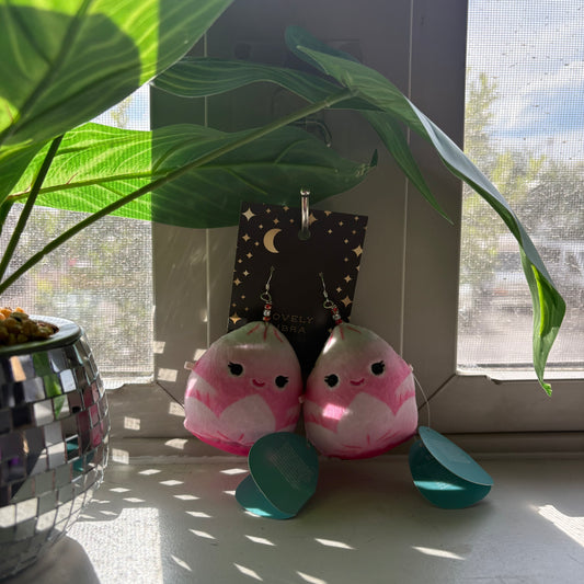 Erin the Lotus Squish Earrings