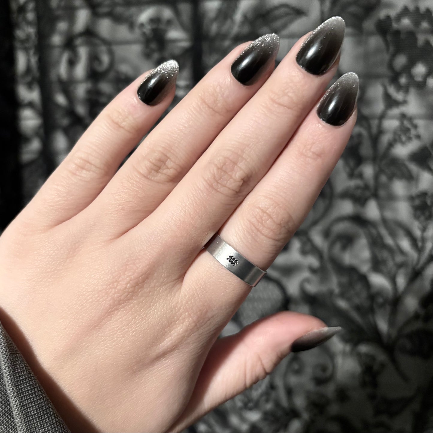 Aquarius Adjustable Ring (Aluminum)