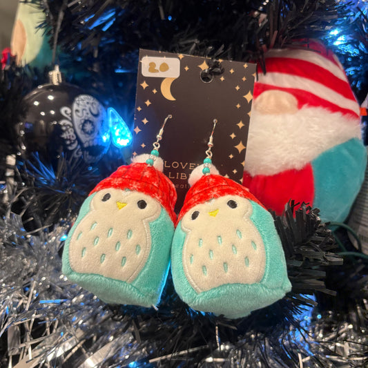 Winston the Owl Squish Earrings