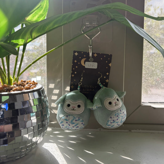 ULTRA RARE Relinda the Spring Lamb Squish Earrings